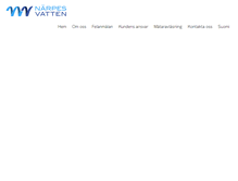 Tablet Screenshot of narpesvatten.fi